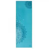 Коврик для йоги Bodhi Leela Mandala Two Tone Blue Curacao, голубой