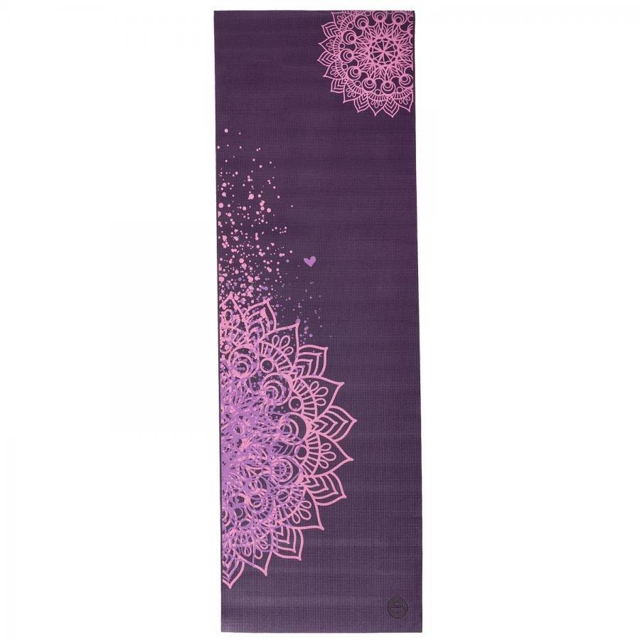 Коврик для йоги Bodhi Leela Mandala Two Tone Plum, сливовый