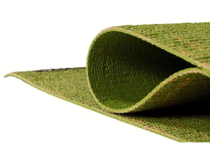 Коврик для йоги Bodhi Jute Pro Оливковый
