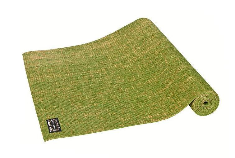 Коврик для йоги Bodhi Jute Pro Оливковый
