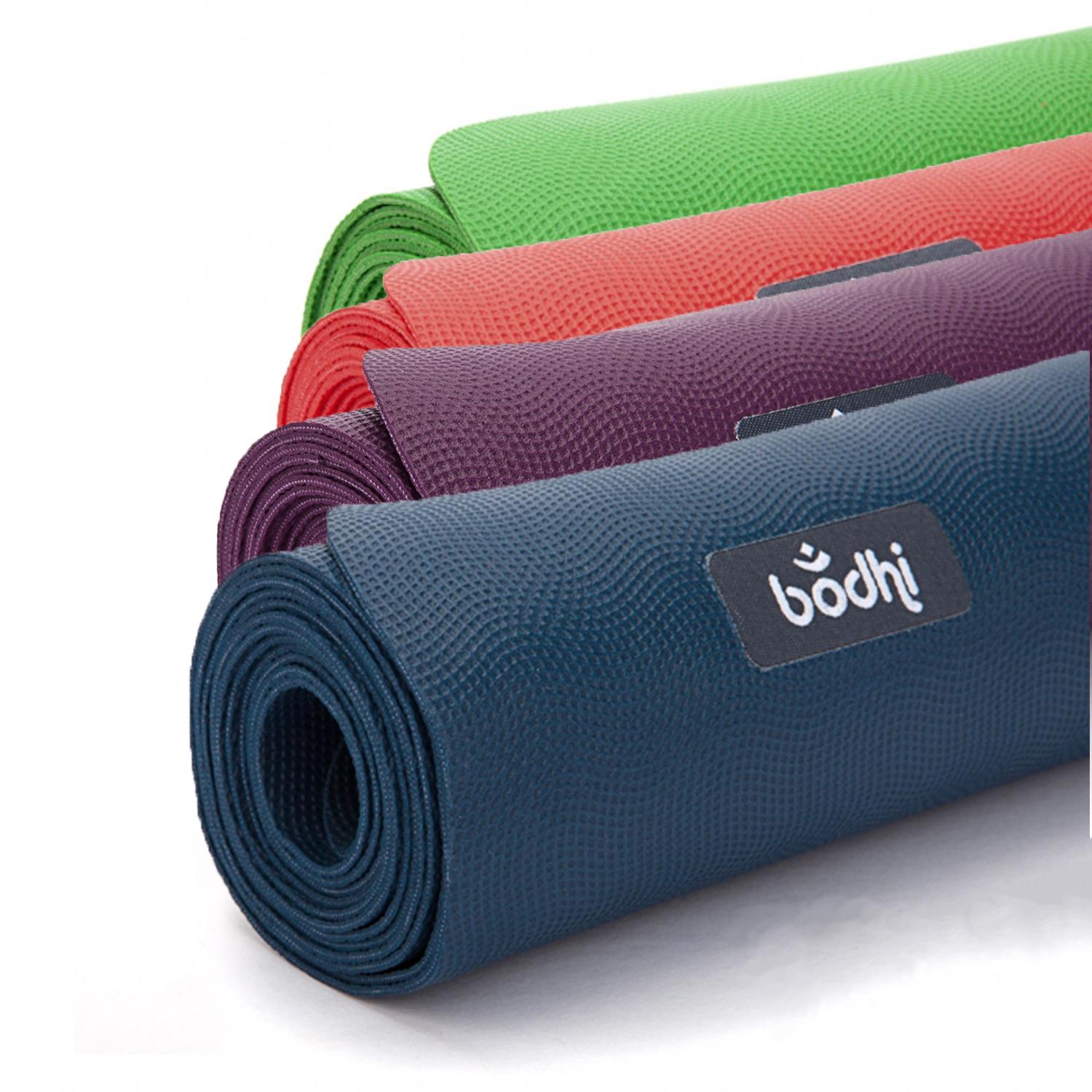 Каучуковый коврик для йоги Bodhi EcoPro Travel Красный