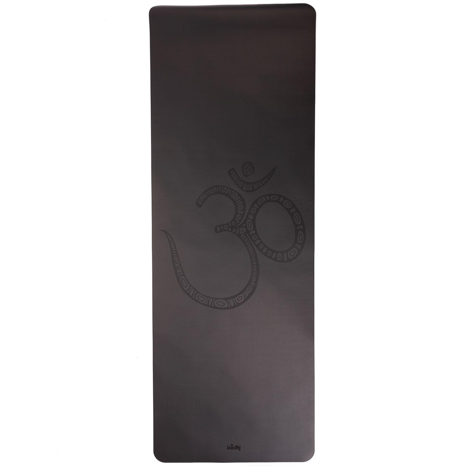 Каучуковый коврик для йоги Bodhi Феникс Phoenix Om Черный