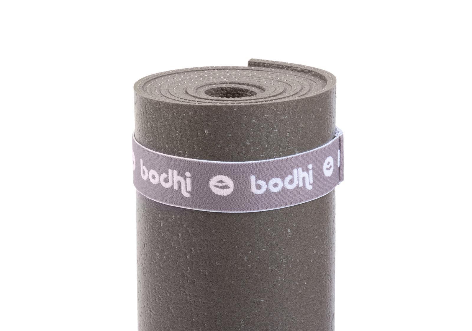 Коврик для йоги Bodhi Rishikesh Premium (Ришикеш) 60х183 см Серый