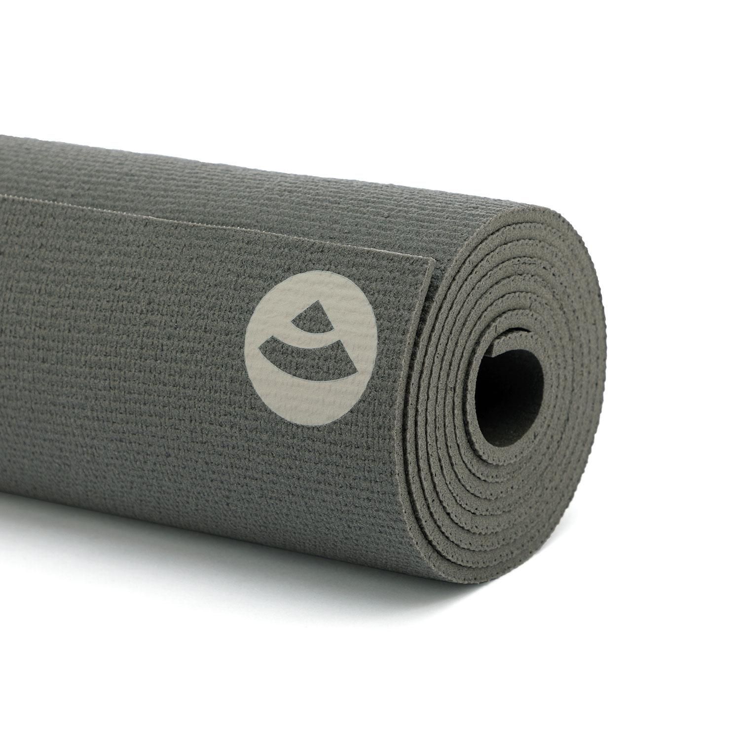 Коврик для йоги Bodhi Rishikesh Premium (Ришикеш) 60х183 см Серый