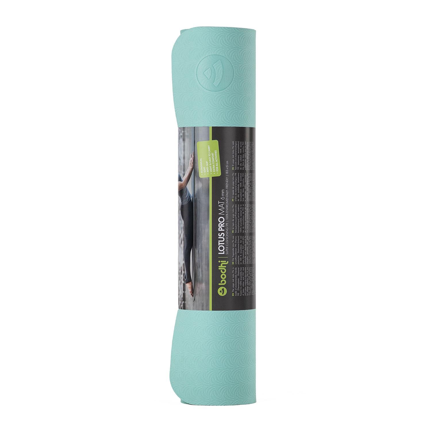 Коврик для йоги Bodhi Lotus Pro Морская Волна/Бирюзовый