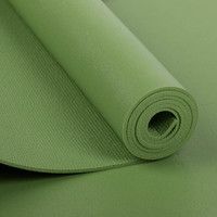 Коврик для йоги Bodhi Rishikesh Premium (Ришикеш) 60х183 см Яблочно-Зеленый