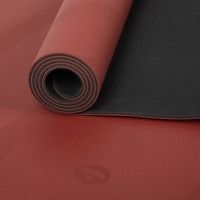Йога-мат Bodhi Phoenix Rising Sun Терракотово-Красный Матовый 