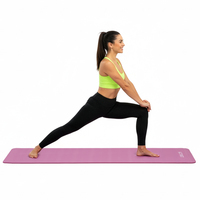 Коврик спортивный Actiget NBR 183 x 61 x 1 cм для йоги и фитнеса ACT0018 Pink