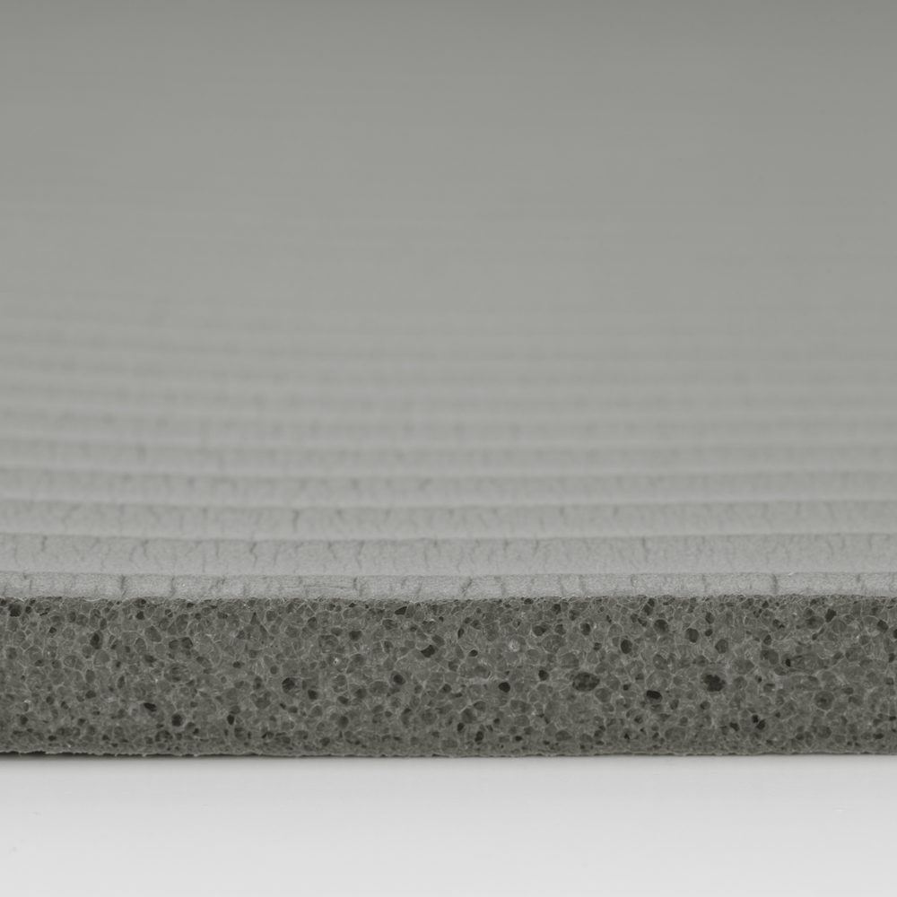 Коврик спортивный Actiget NBR 183 x 61 x 1 cм для йоги и фитнеса ACT0019 Grey
